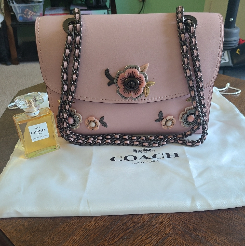 Coach Floral Encrusted Crossbody
